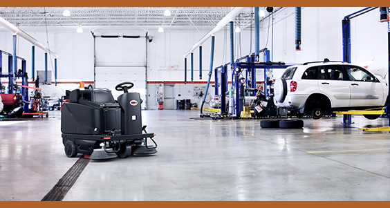 Barredoras Industrailes Nilfisk Viper MH Forklift